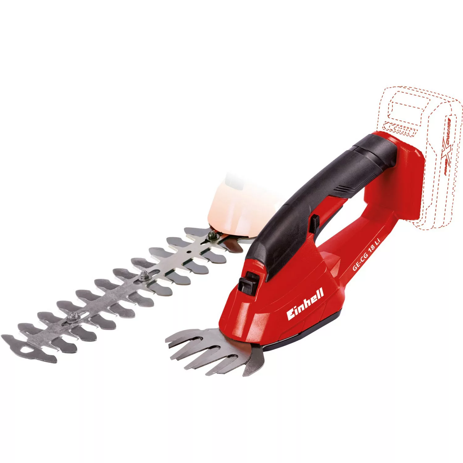 Einhell Akku-Gras- und Strauchscherenset "GC-CG 18 Li-Solo", 10/20 cm Arbei günstig online kaufen