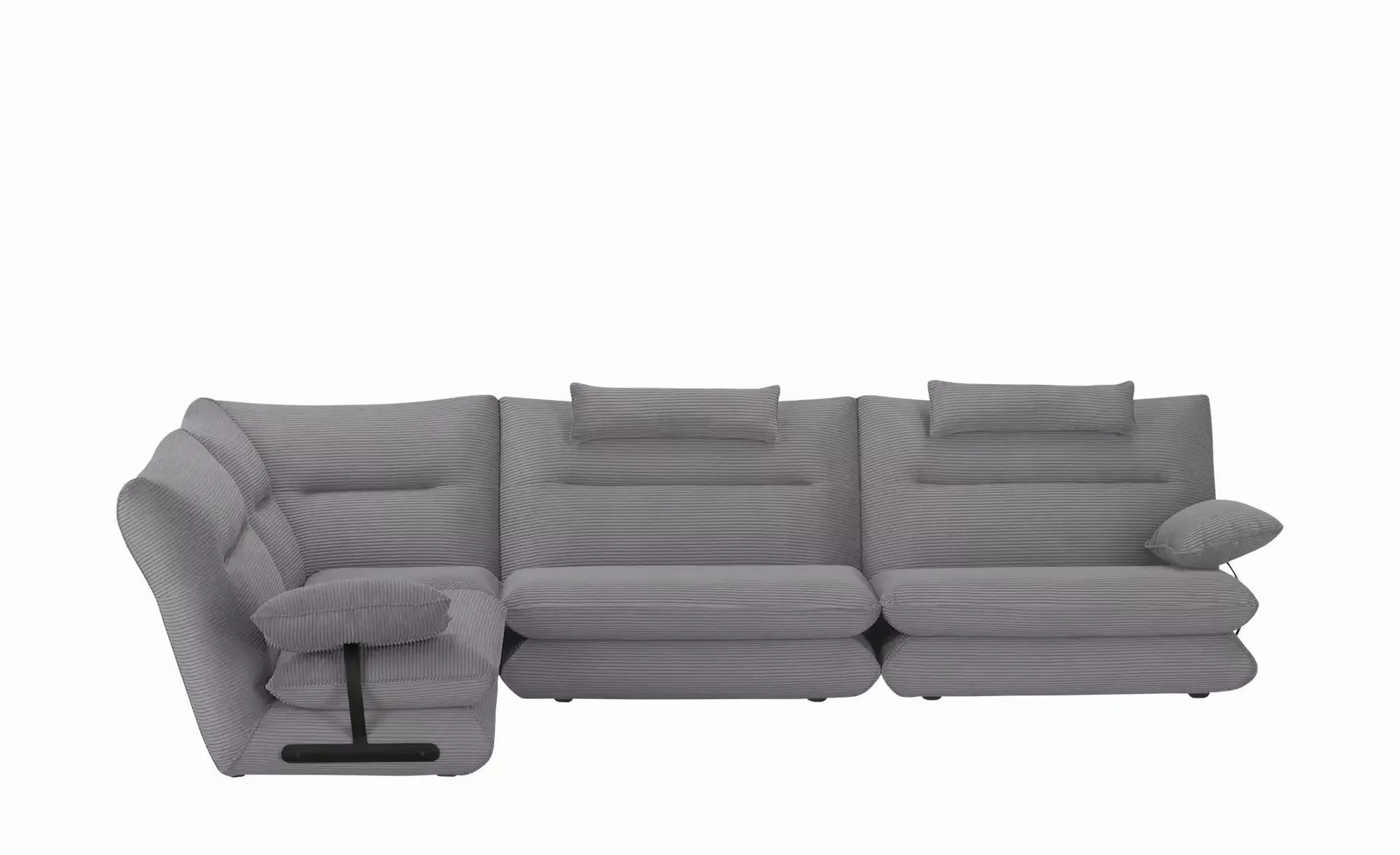 smart Ecksofa  Ellen ¦ grau ¦ Maße (cm): B: 338 H: 89 T: 230 Polstermöbel > günstig online kaufen