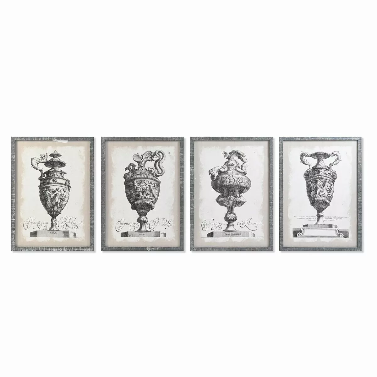 Bild Dkd Home Decor Vase (50 X 2 X 70 Cm) (4 Stück) günstig online kaufen