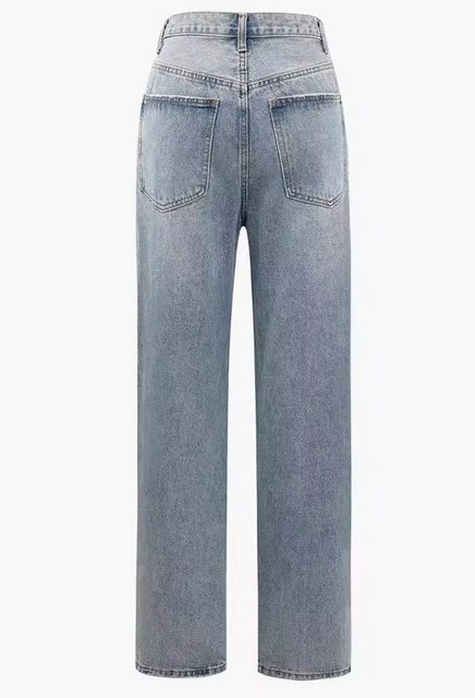 CHENIN Bequeme Jeans Jeans mit weitem bein, lange jeans mit taschen Lässige günstig online kaufen