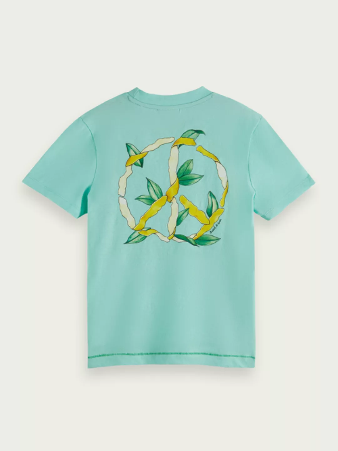 Scotch & Soda Relaxed Fit T-Shirt aus einer Leinenmischung mit Brusttasche günstig online kaufen