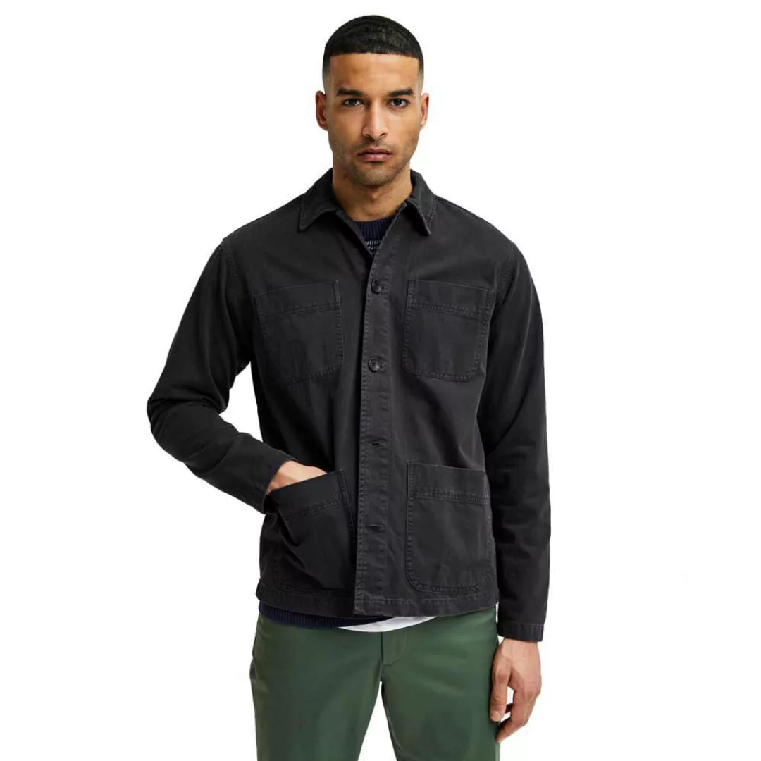 Selected Lange Ärmel Loose Tony Overshirt XL Darkest Spruce günstig online kaufen