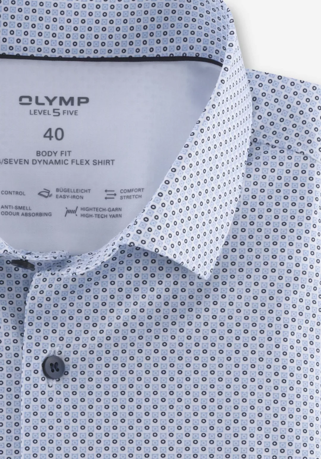 OLYMP Businesshemd Level Five body fit aus der 24/7 Level 5-Serie günstig online kaufen