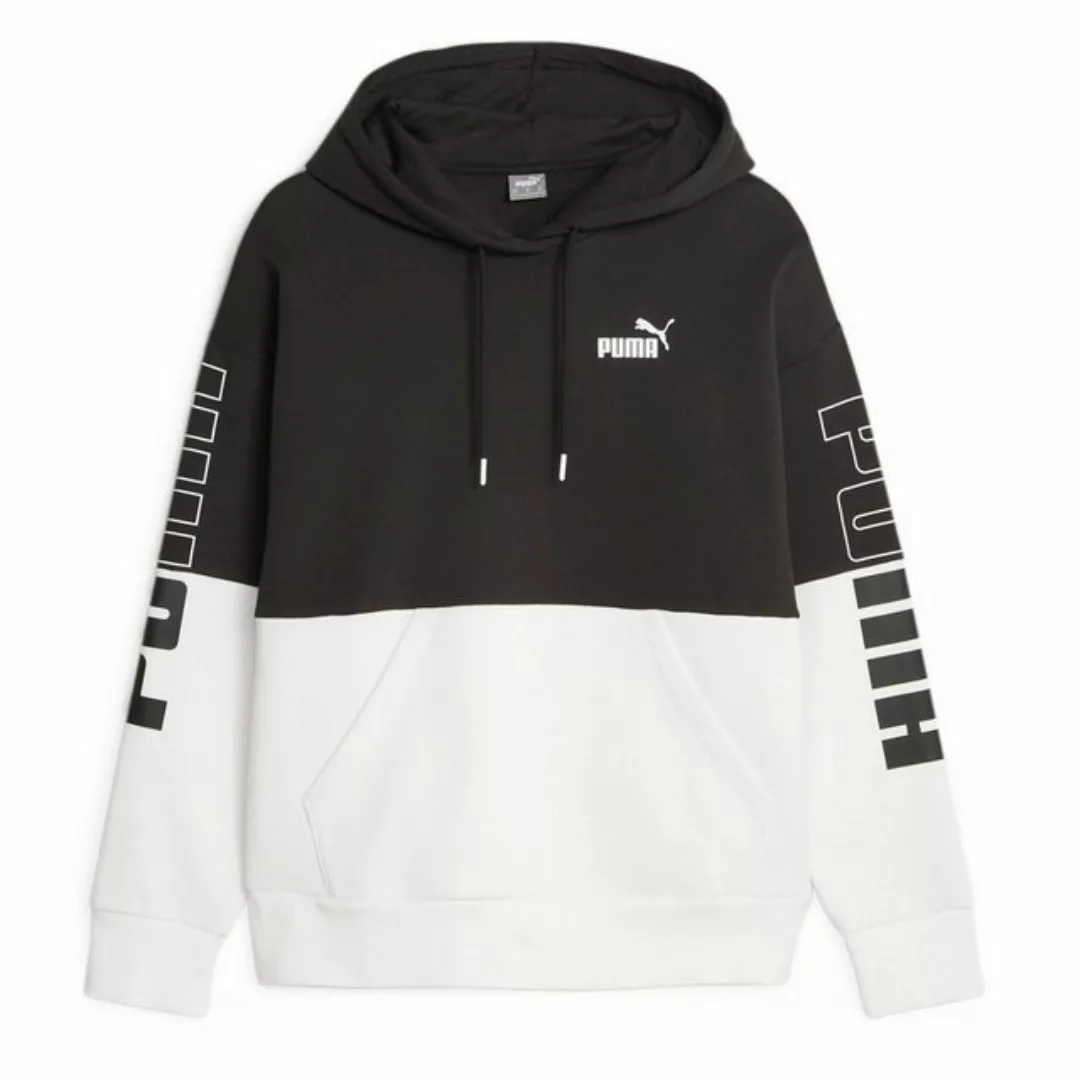 PUMA 2-in-1-Pullover Power Colorblock Hoodie Damen Pullover mit Fleece Inne günstig online kaufen