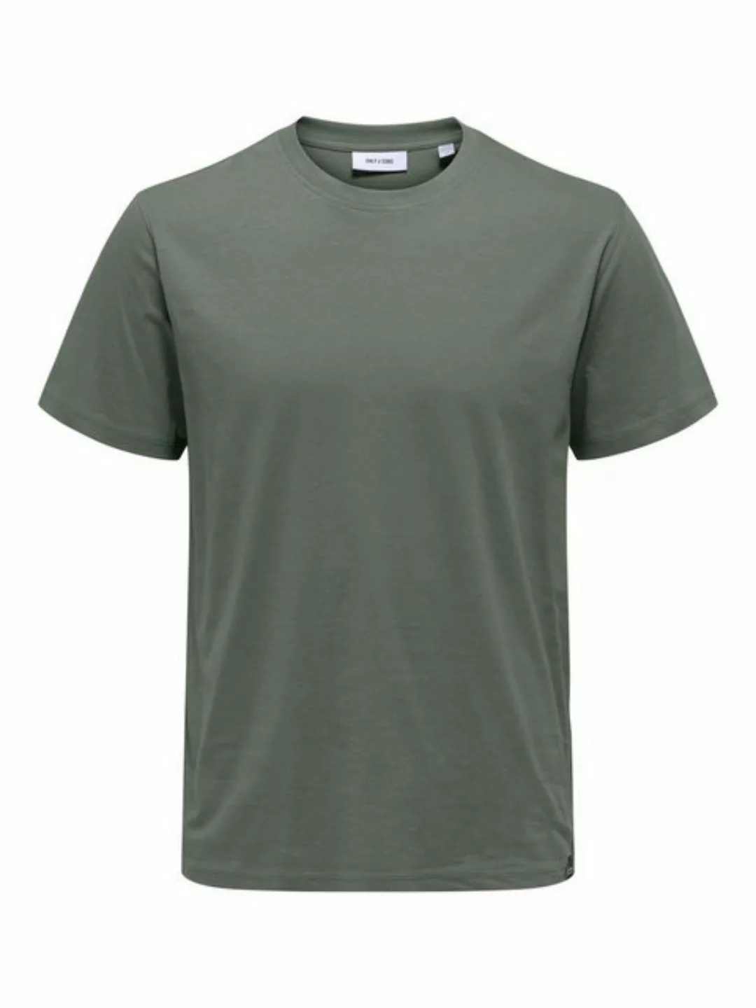 ONLY & SONS Rundhalsshirt ONSMAX LIFE REG SS STITCH TEE günstig online kaufen