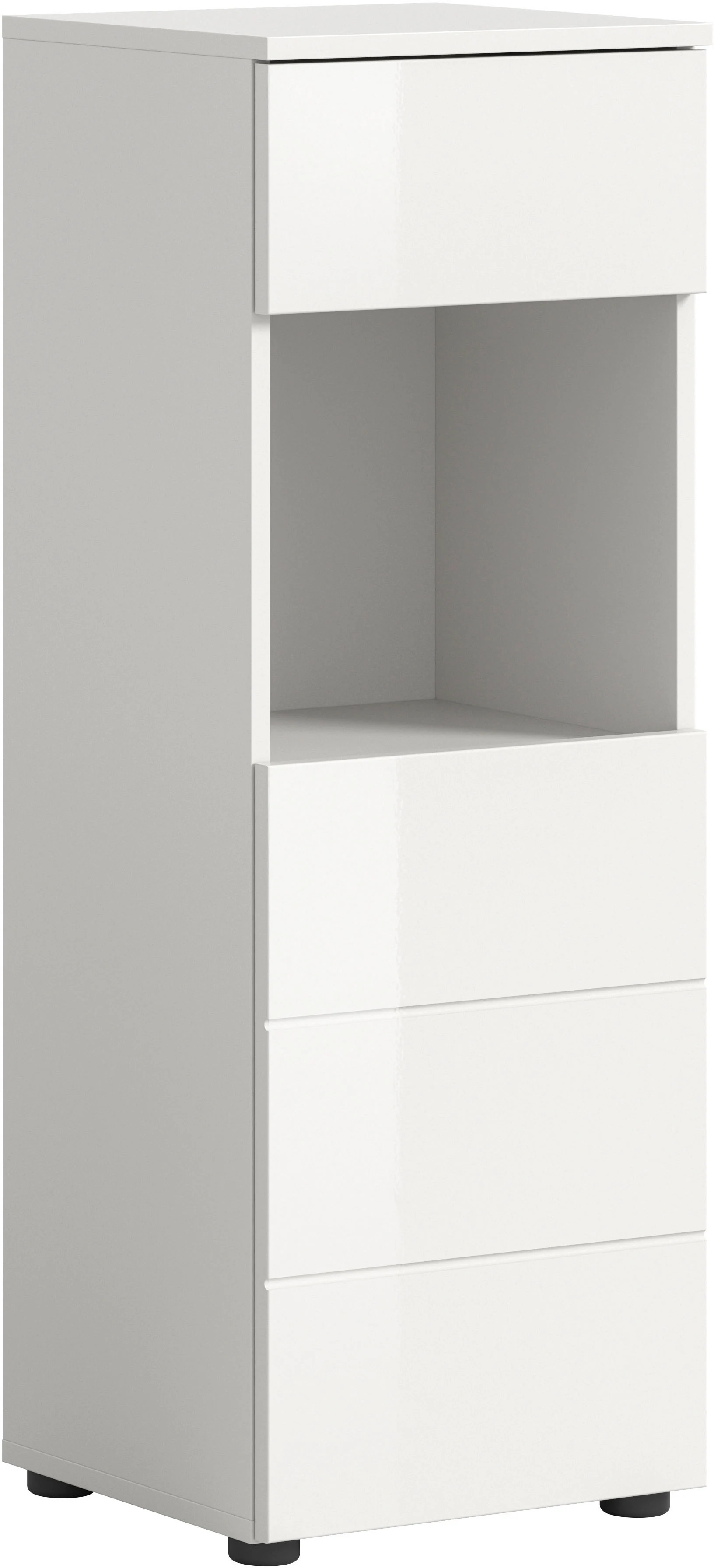 welltime Unterschrank "Biel, Höhe 106 cm,1 Tür, 1 Schubkasten", (1 St.), Tü günstig online kaufen