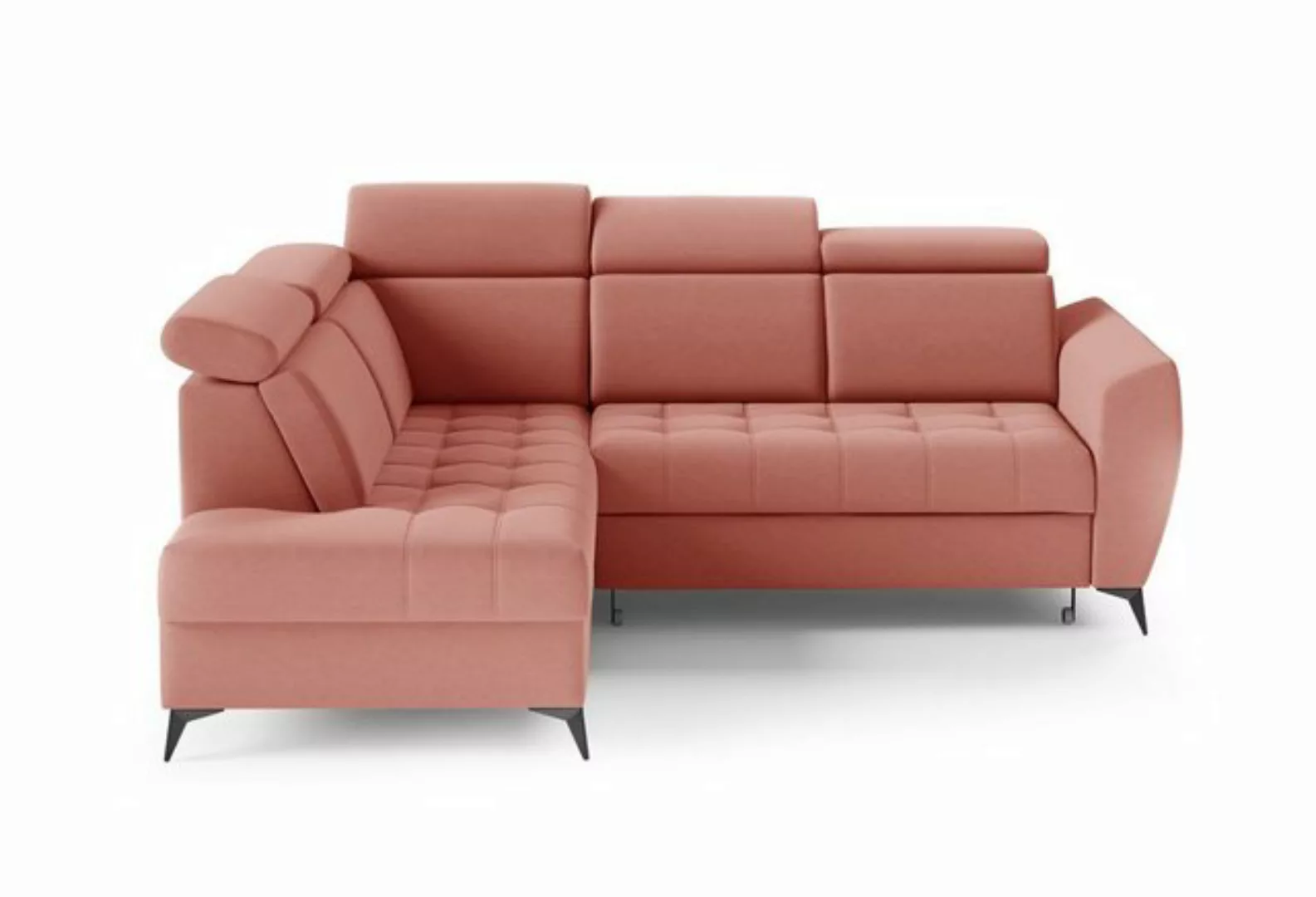 MOEBLO Ecksofa IDAHO II, Couch für Wohnzimmer, Schlafsofa Sofagarnitur Sofa günstig online kaufen