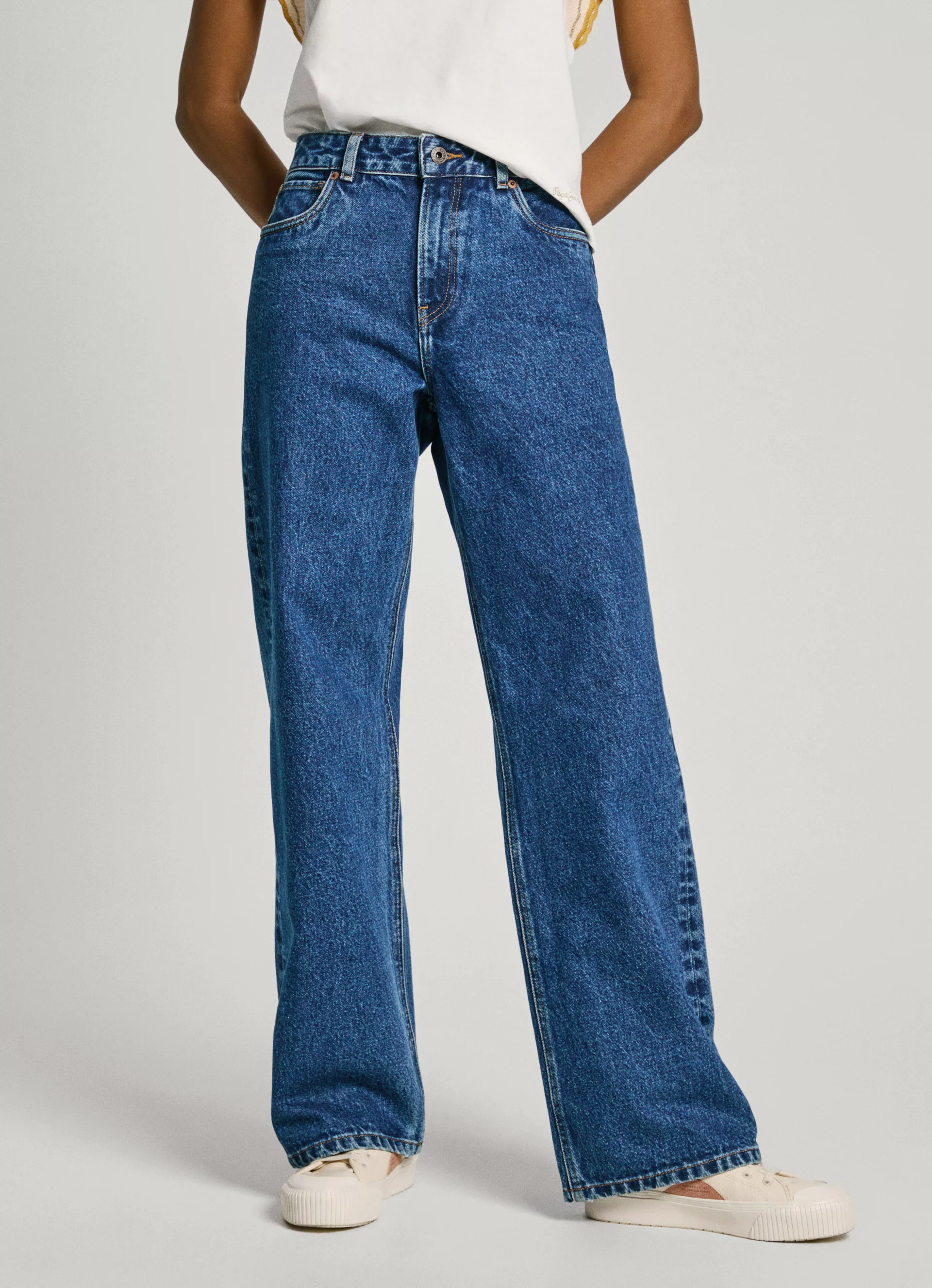 Pepe Jeans Loose-fit-Jeans LOOSE ST JEANS HW mit geradem, weitem Bein günstig online kaufen