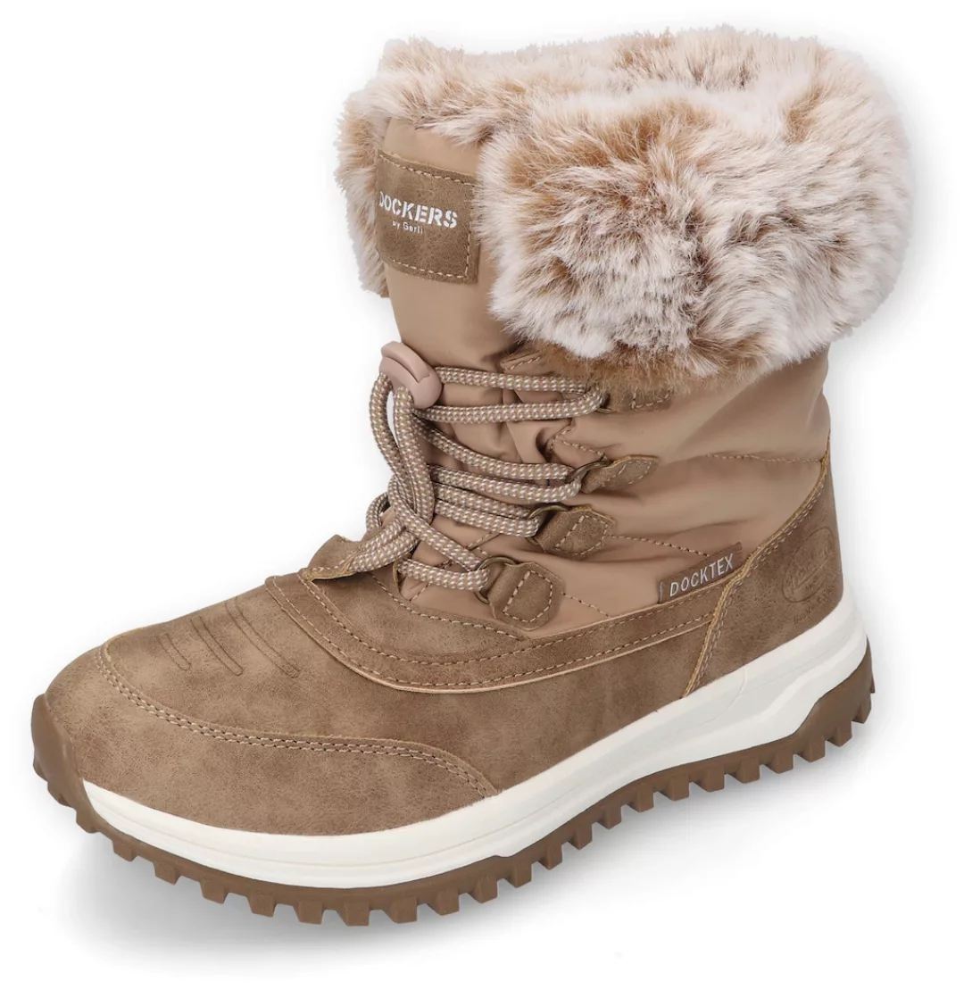 Dockers by Gerli Winterboots, Snowboots, Schnürstiefel mit praktischer Zugk günstig online kaufen