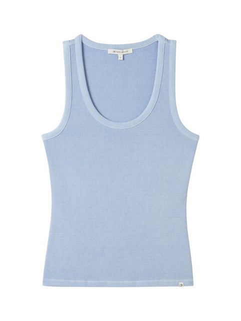 TOM TAILOR T-Shirt dyed rib Top günstig online kaufen