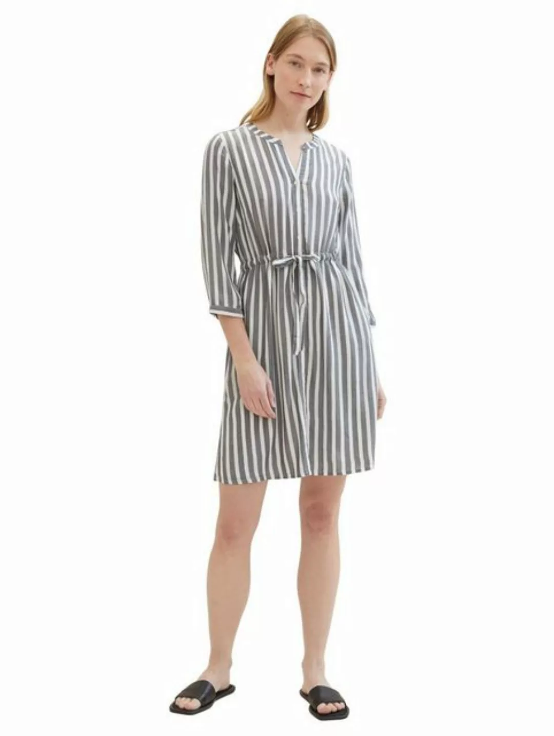 Tom Tailor Kleid STRIPED - Regular Fit günstig online kaufen