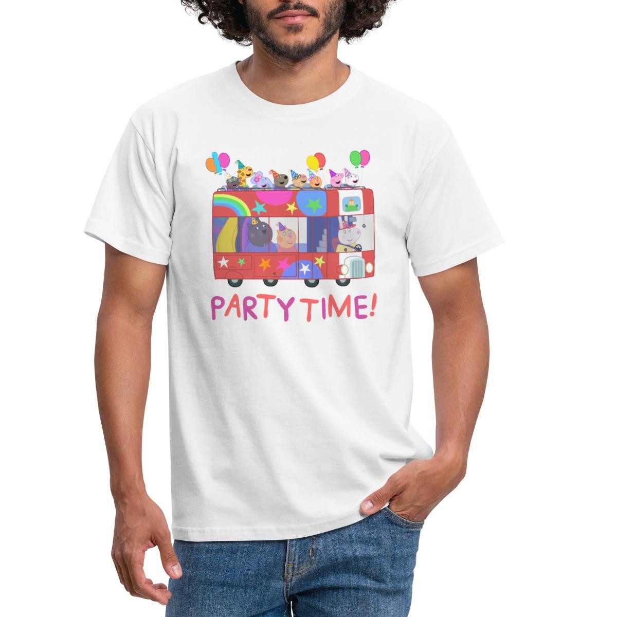 Spreadshirt T-Shirt Peppa Pig Design Party günstig online kaufen