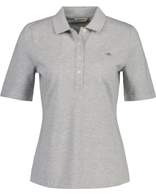 Gant Poloshirt Piqué-Polo SlimShield günstig online kaufen