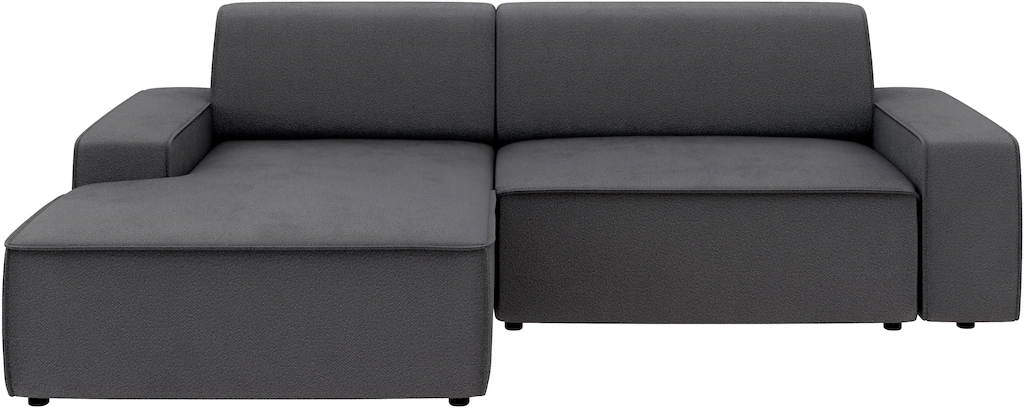 TRENDMANUFAKTUR Ecksofa »Graz, wahlweise mit Sitzvorschub und Bettkasten, L günstig online kaufen