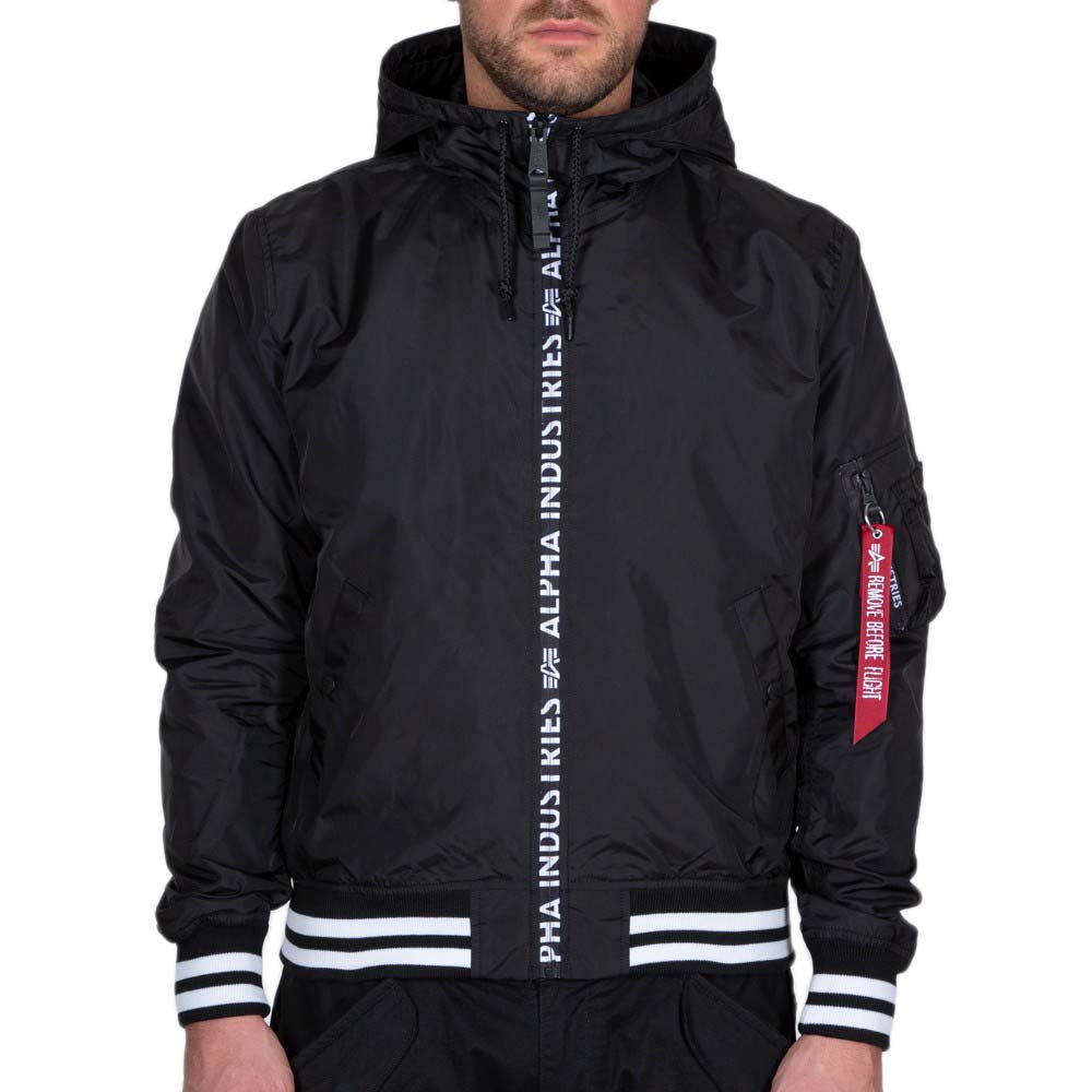 Alpha Industries Ma-1 Lw Pz Jacke 2XL Black / White günstig online kaufen