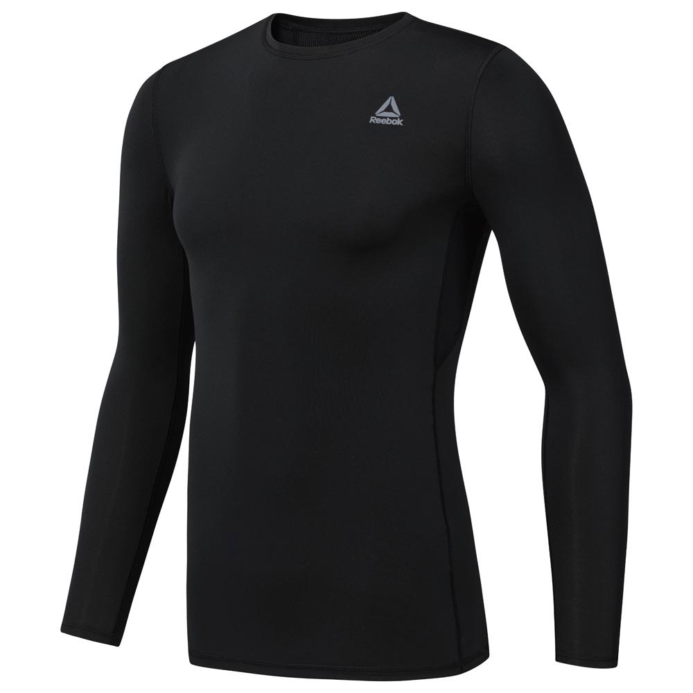 Reebok Workouready Compression Solid Langarm-t-shirt M Black günstig online kaufen