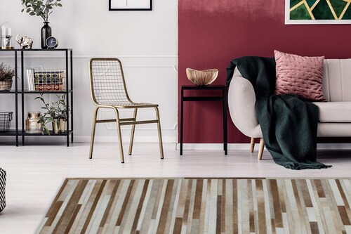 calo-deluxe Fellteppich »Dakota 1120«, rechteckig, 8 mm Höhe, echtes Rinder günstig online kaufen