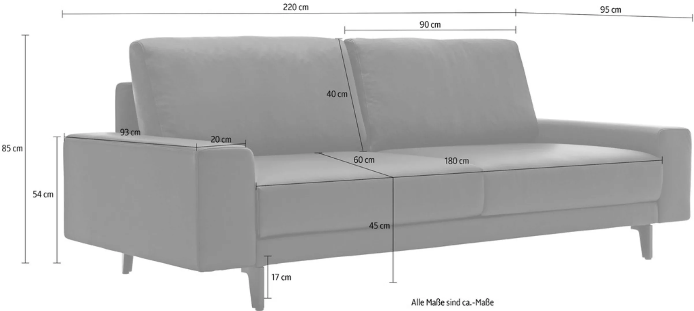 Creation BY ROLF BENZ 3-Sitzer "CR.450, Designsofa, Loungesofa", Armlehne b günstig online kaufen