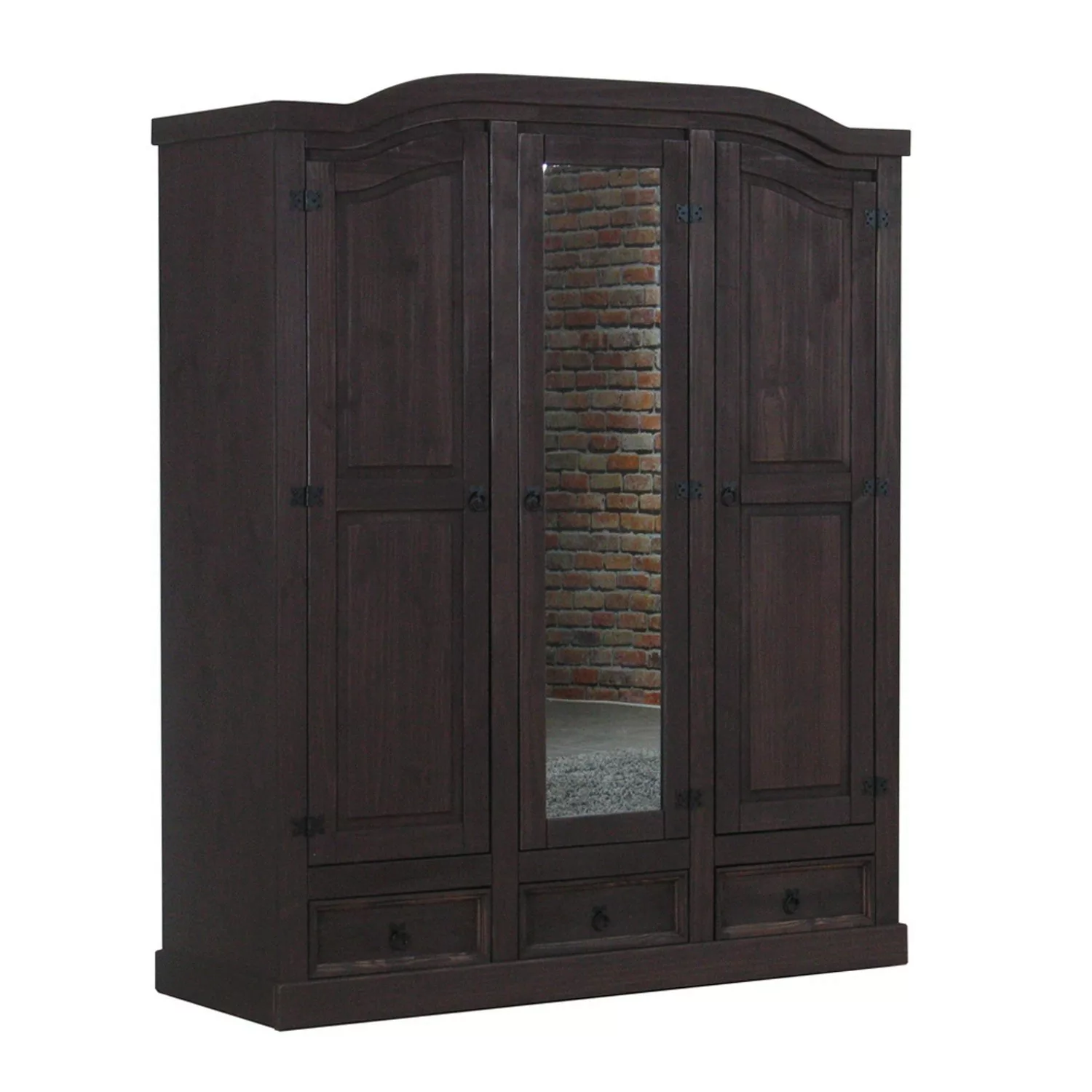 ebuy24 Kleiderschrank New Mexico Kleiderschrank 3 günstig online kaufen