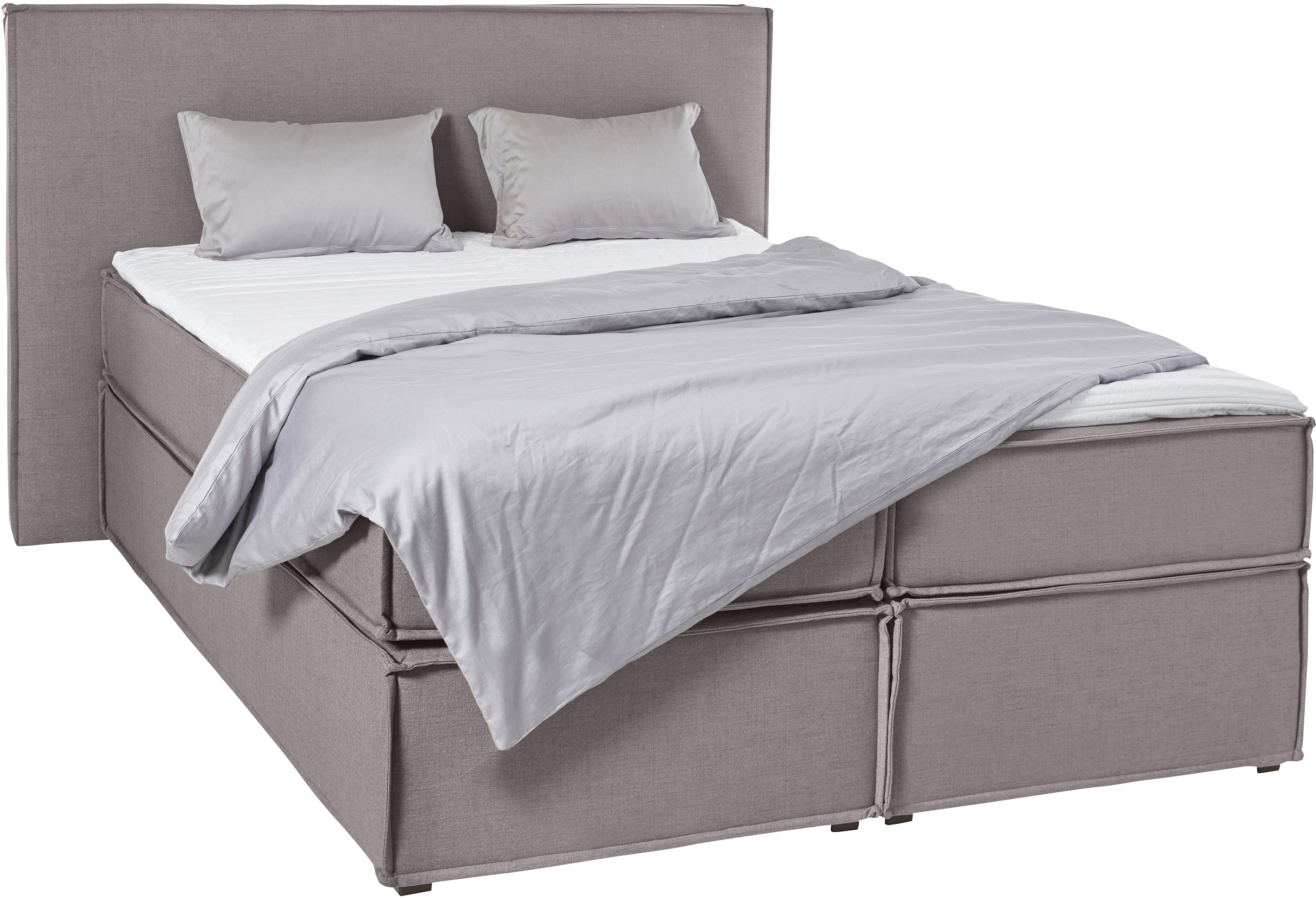 LeGer Home by Lena Gercke Boxspringbett "Yuma", incl. Topper, in 4 Breiten, günstig online kaufen