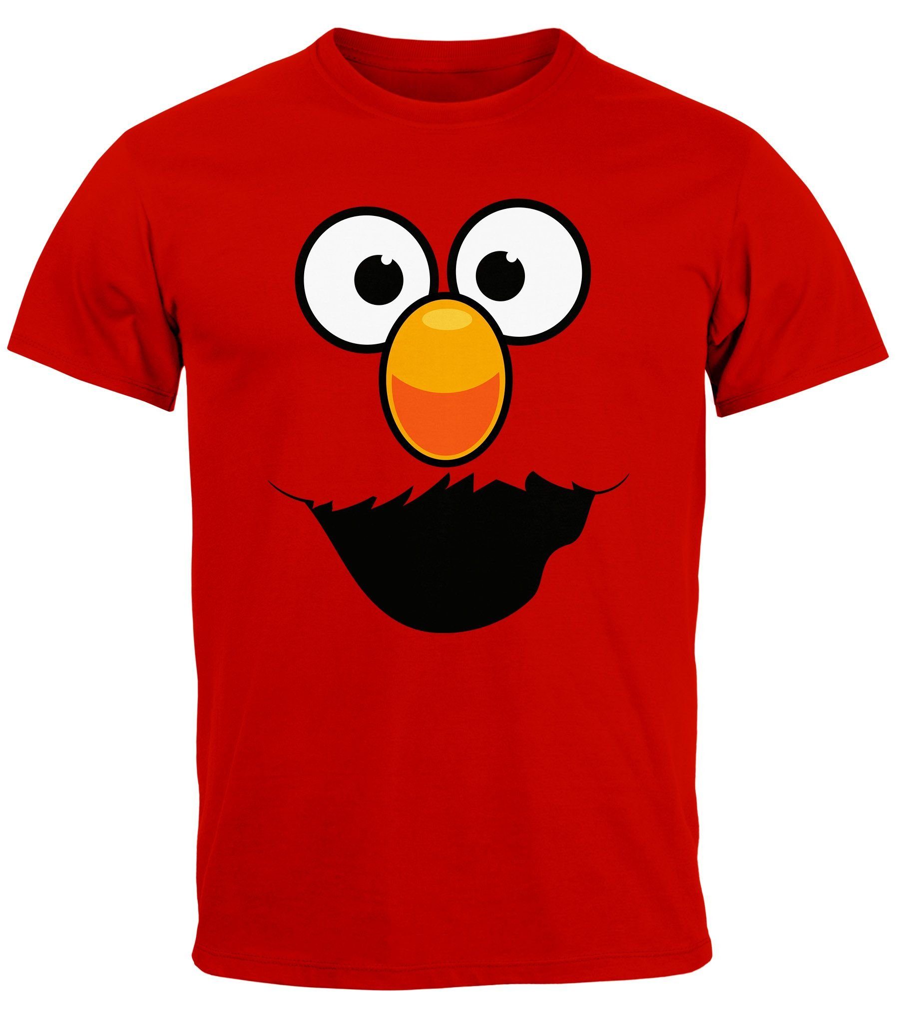 MoonWorks Print-Shirt Herren T-Shirt Fasching Karneval günstig online kaufen