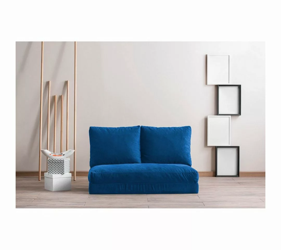 Skye Decor Schlafsofa FTN1266, Blau,Rahmen: 100% Metall günstig online kaufen