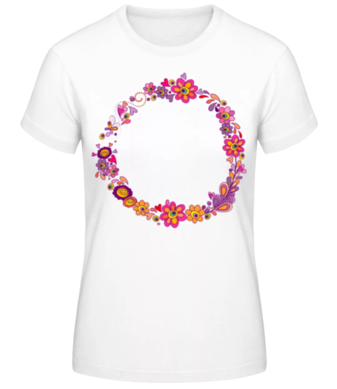 Blumenkranz · Frauen Basic T-Shirt günstig online kaufen