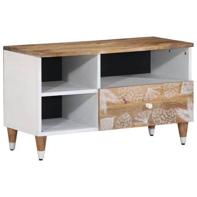 vidaXL Schrankmodule TV-Schrank 80x33,5x46 cm Massivholz Mango günstig online kaufen