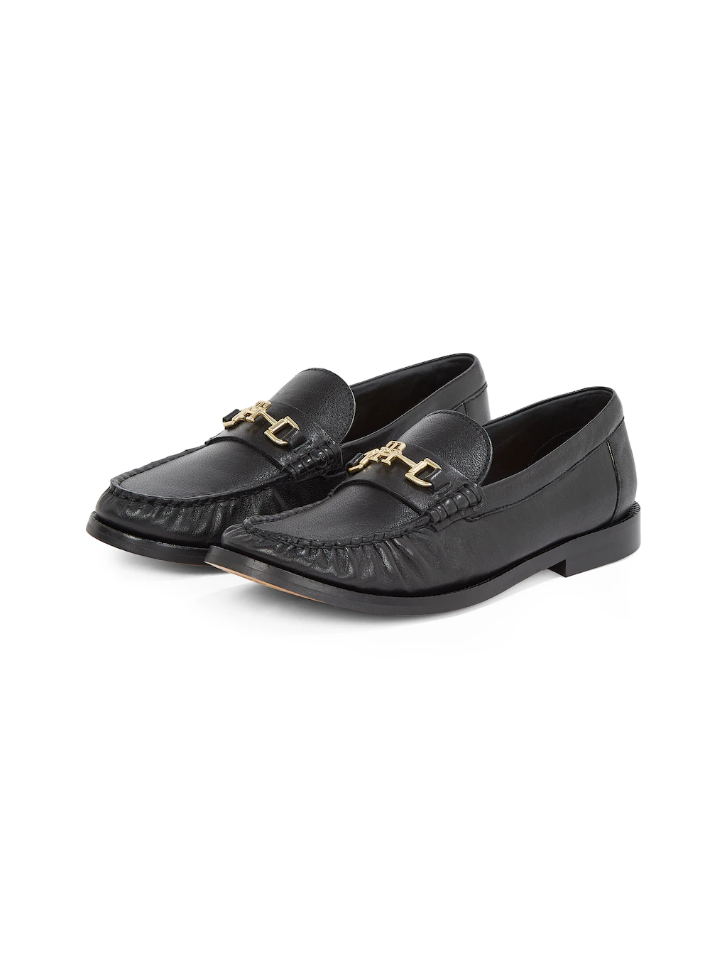 Tommy Hilfiger Loafer "SOFT LEATHER HORSEBIT LOAFER", Blockabsatz, Business günstig online kaufen