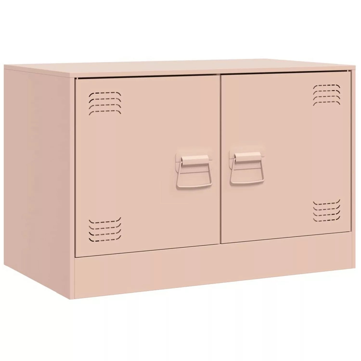 vidaXL TV-Schrank TV-Schrank Rosa 67x39x44 cm Stahl (1-St) günstig online kaufen