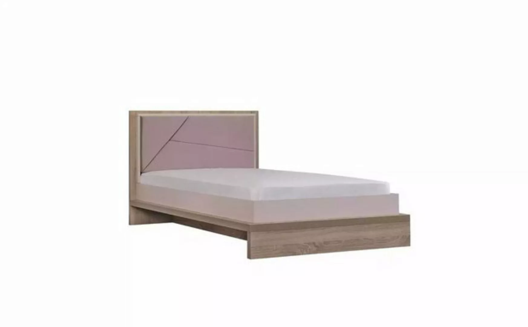 JVmoebel Kinderbett Kinderbett Kindermöbel Bett Bettrahmen Holz Rosa Kinder günstig online kaufen