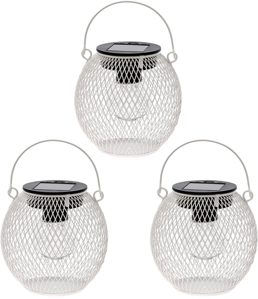 my home LED Solarleuchte "Aislinn, LED-Metalllaterne, 3er Set", Leuchtmitte günstig online kaufen