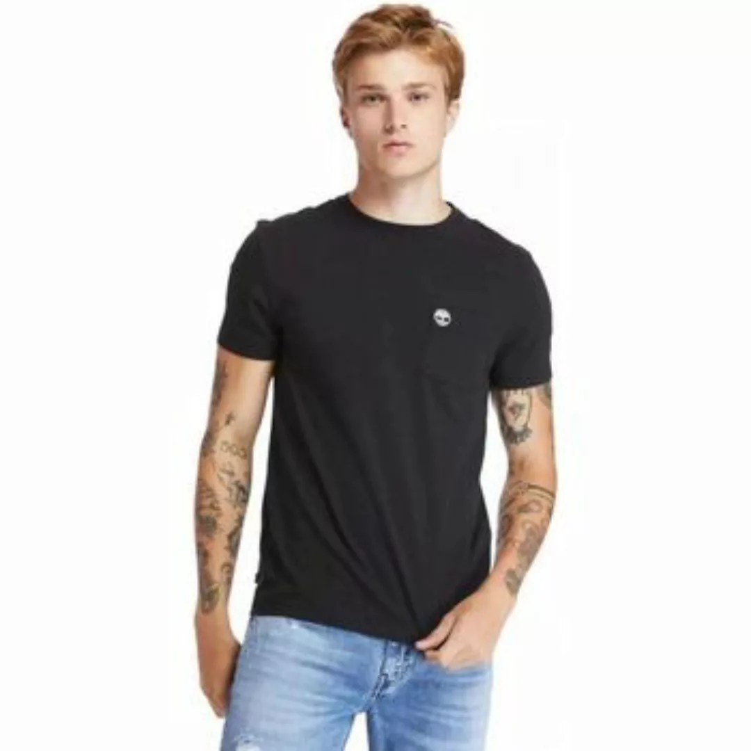 Timberland  T-Shirts & Poloshirts TB0A2CQY001 PCKET T-BLACK günstig online kaufen