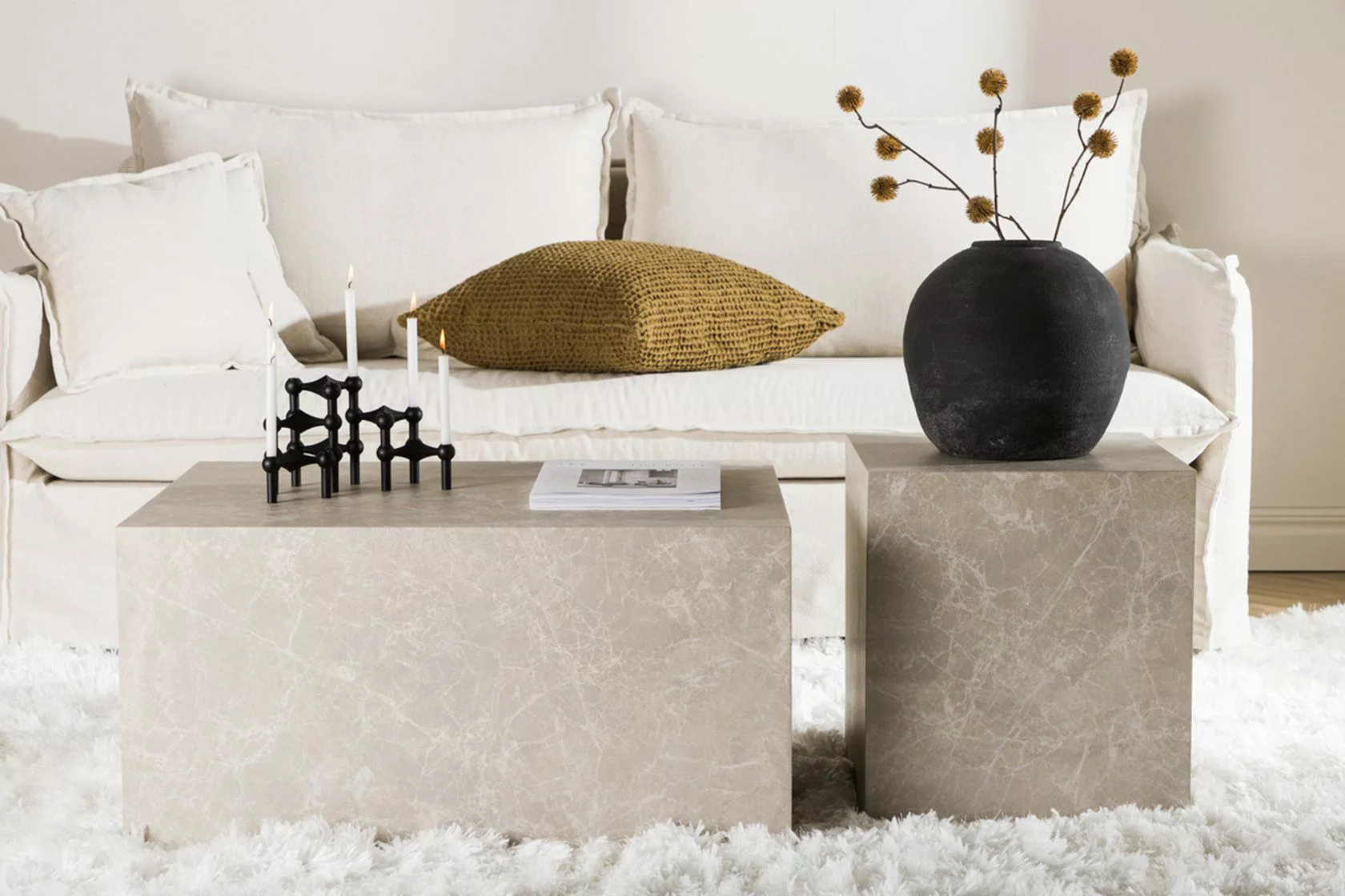 BOURGH Couchtisch VERONA Wohnzimmertisch 2er Set günstig online kaufen