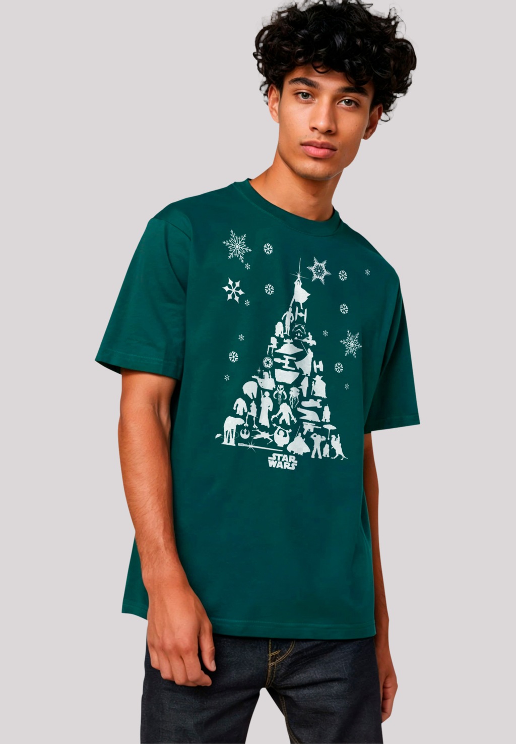 F4NT4STIC T-Shirt "Star Wars Christmas Tree", Premium Qualität günstig online kaufen