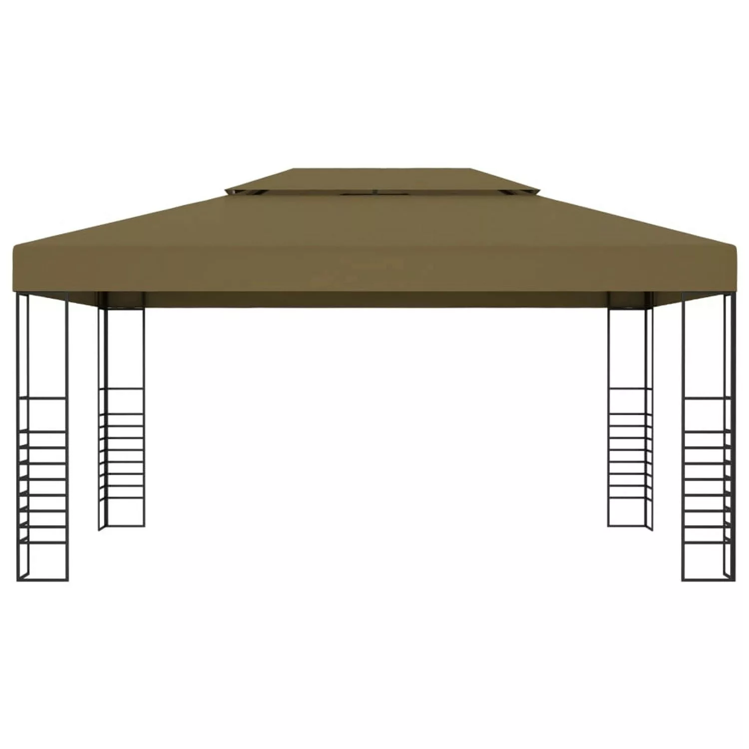 vidaXL Pavillon 3x4 m Taupe 180 g/m2 günstig online kaufen