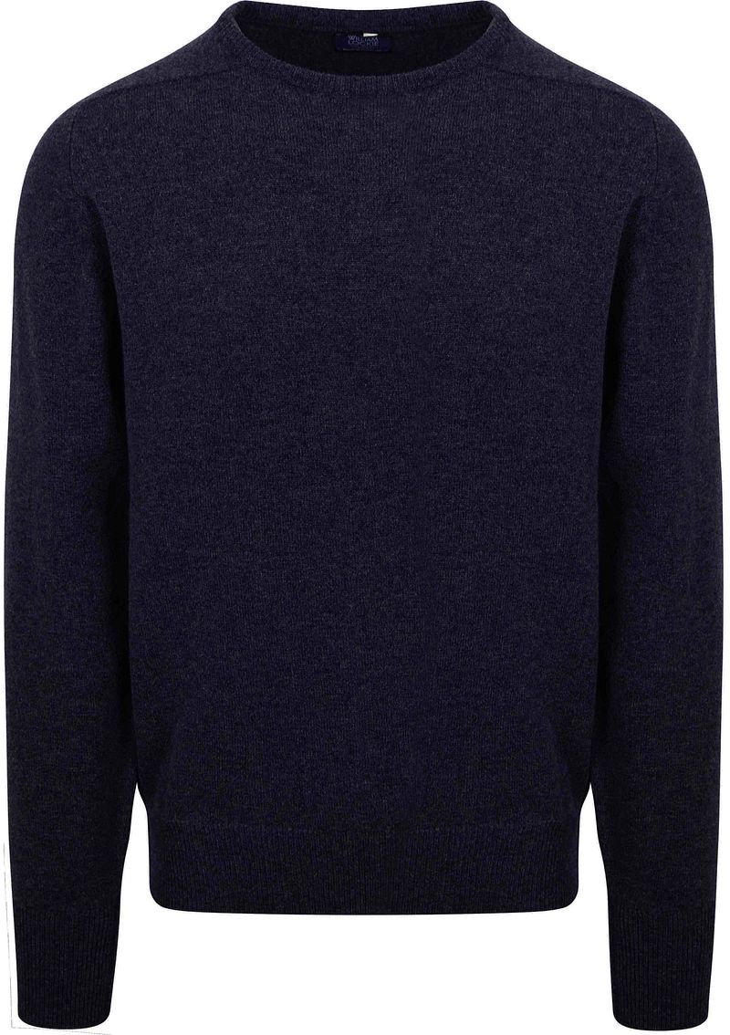 William Lockie O-Auschnitt Pullover Midnight Navy - Größe XL günstig online kaufen