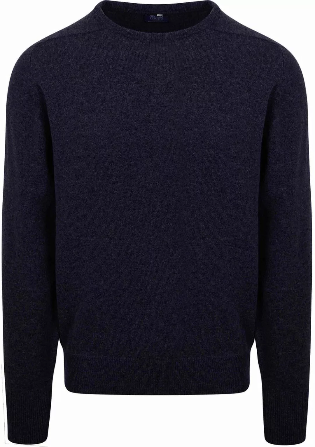 William Lockie O-Auschnitt Pullover Midnight Navy - Größe L günstig online kaufen