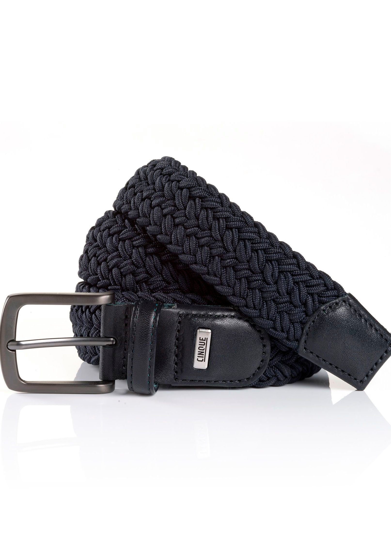 Cinque Ledergürtel POGGIO Flechtgürtel günstig online kaufen