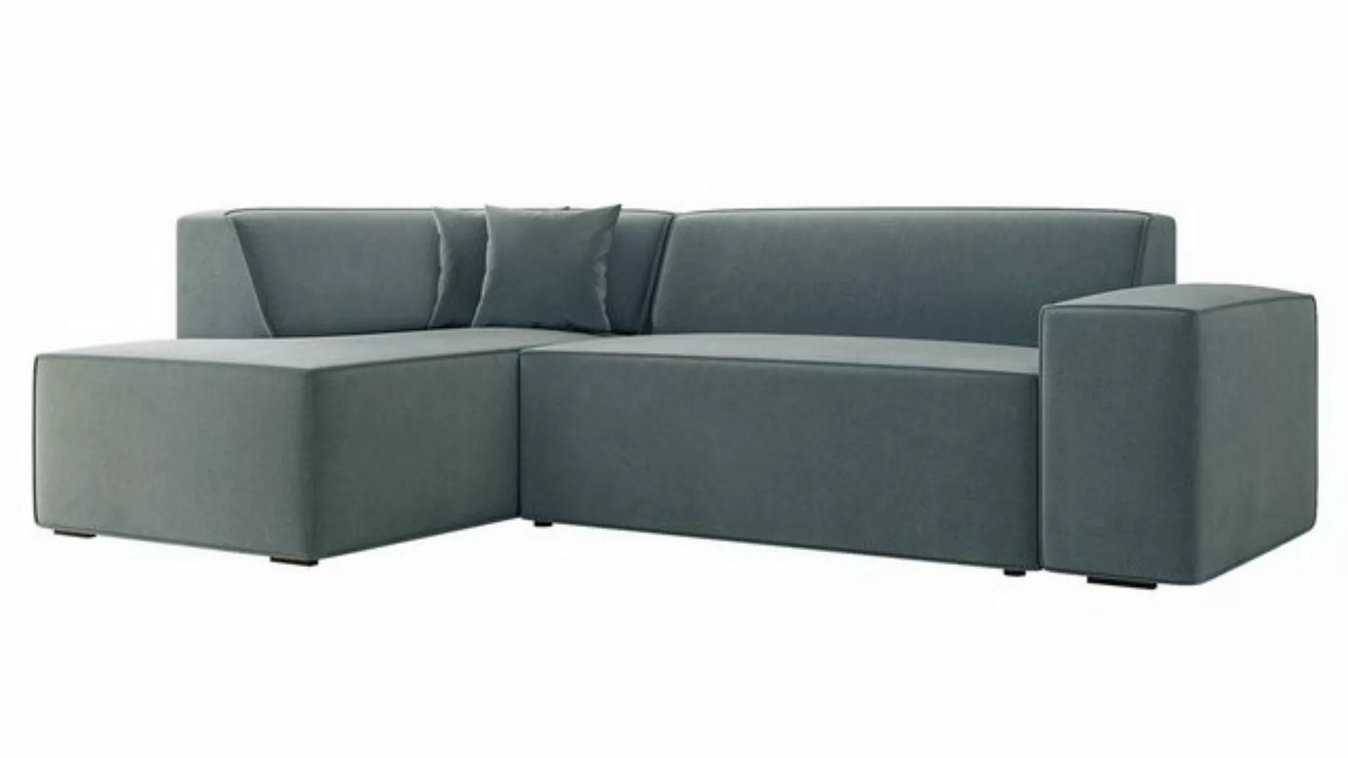 MIRJAN24 Ecksofa Lordin Premium, L-Form, Kissen-Set, Schwarze Füße, freier günstig online kaufen