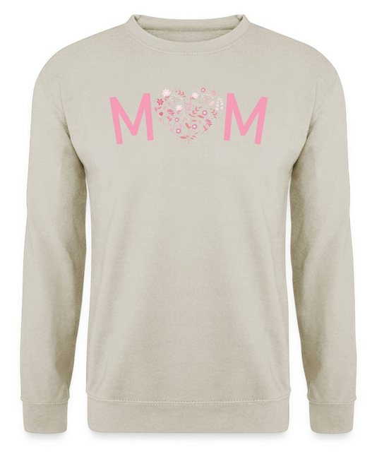 Quattro Formatee Sweatshirt Mom Mum Herz - Mama Muttertag Mutter Unisex Pul günstig online kaufen