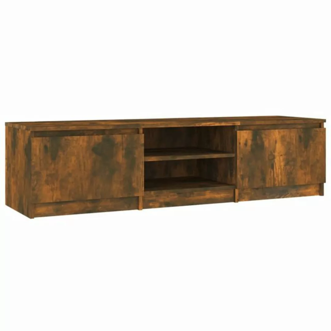 furnicato TV-Schrank Räuchereiche 140x40x35,5 cm Holzwerkstoff (1-St) günstig online kaufen