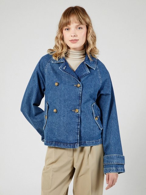 ONLY Jeansjacke "ONLAPRIL SHORT DNM TRENCH AKM" günstig online kaufen