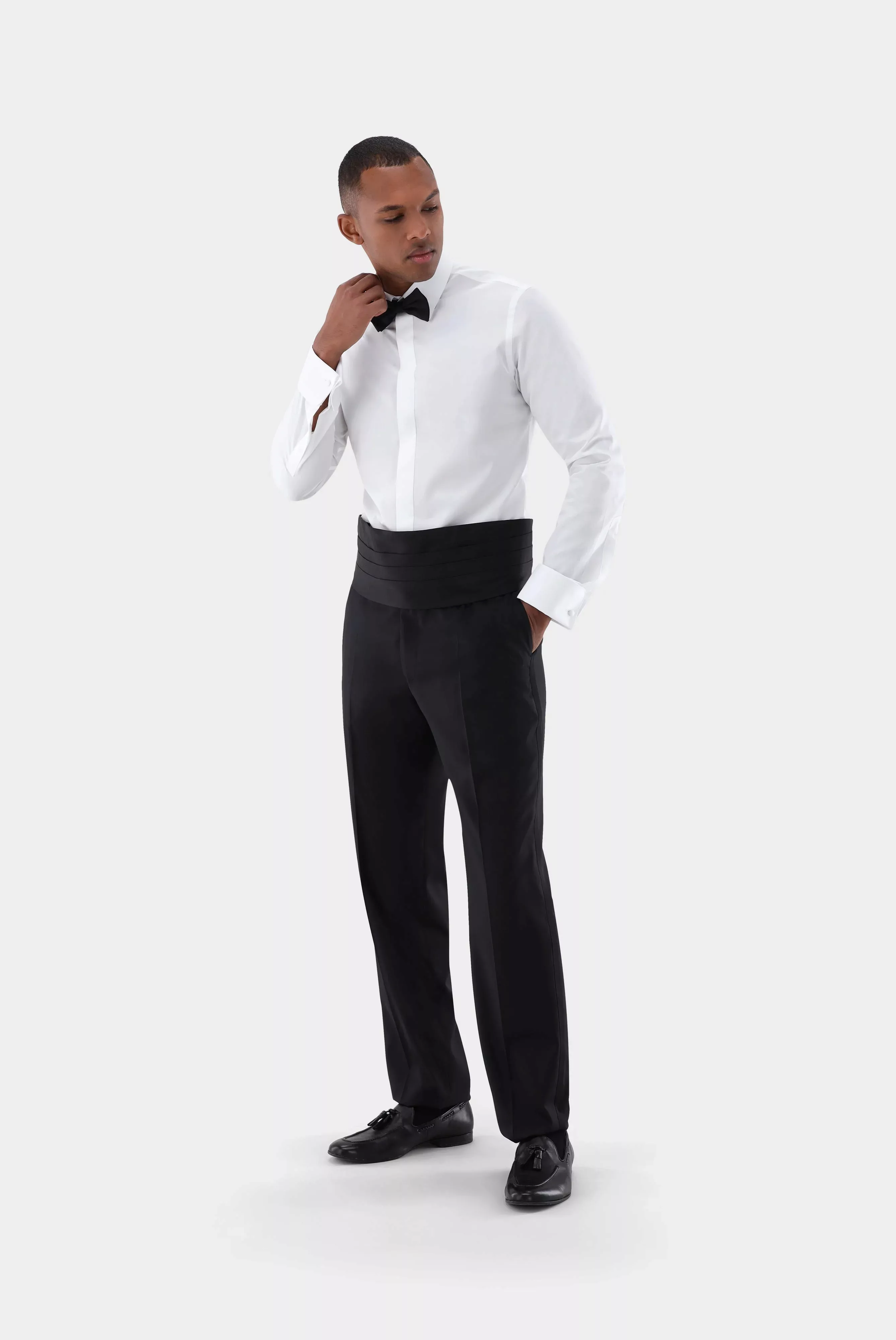 Smokinghemd mit extra langem Arm Tailor Fit günstig online kaufen