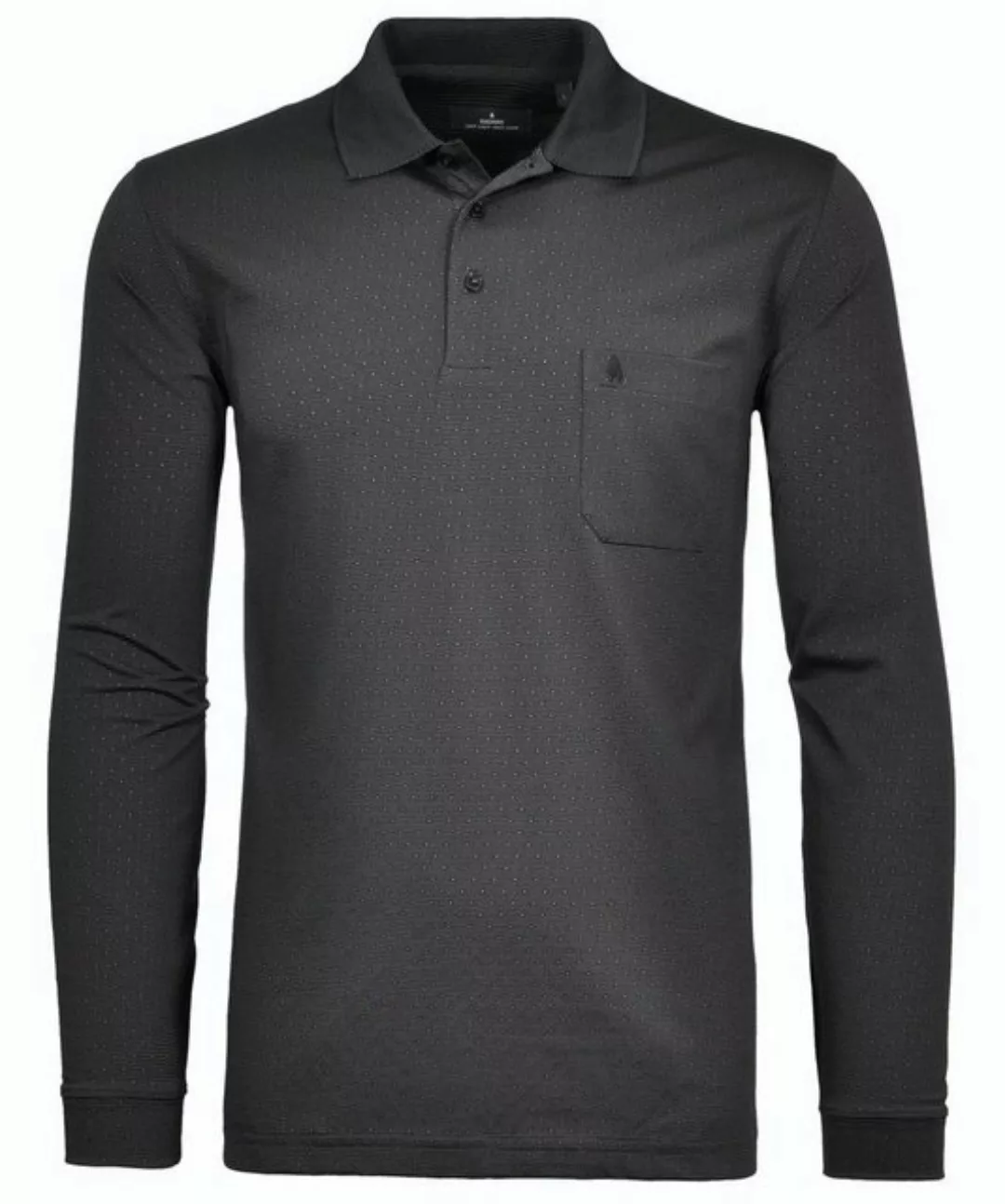 RAGMAN T-Shirt Ragman / He.Polo / Polo LS with dots günstig online kaufen
