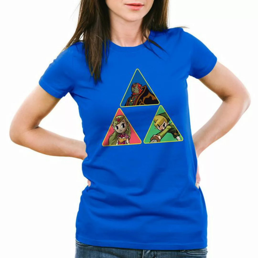 style3 T-Shirt Triforce Link Gamer Hyrule boy zelda game wild breath legend günstig online kaufen