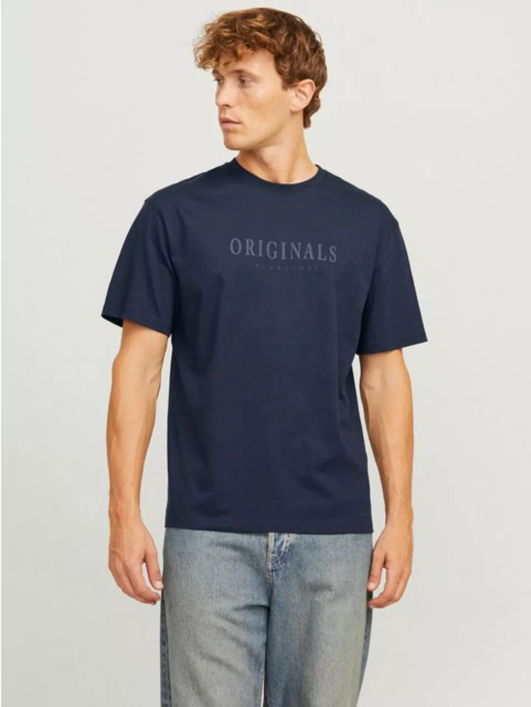 Jack & Jones Rundhalsshirt "JORFREDERIKSBERG TEE SS CREW NECK NOOS" günstig online kaufen