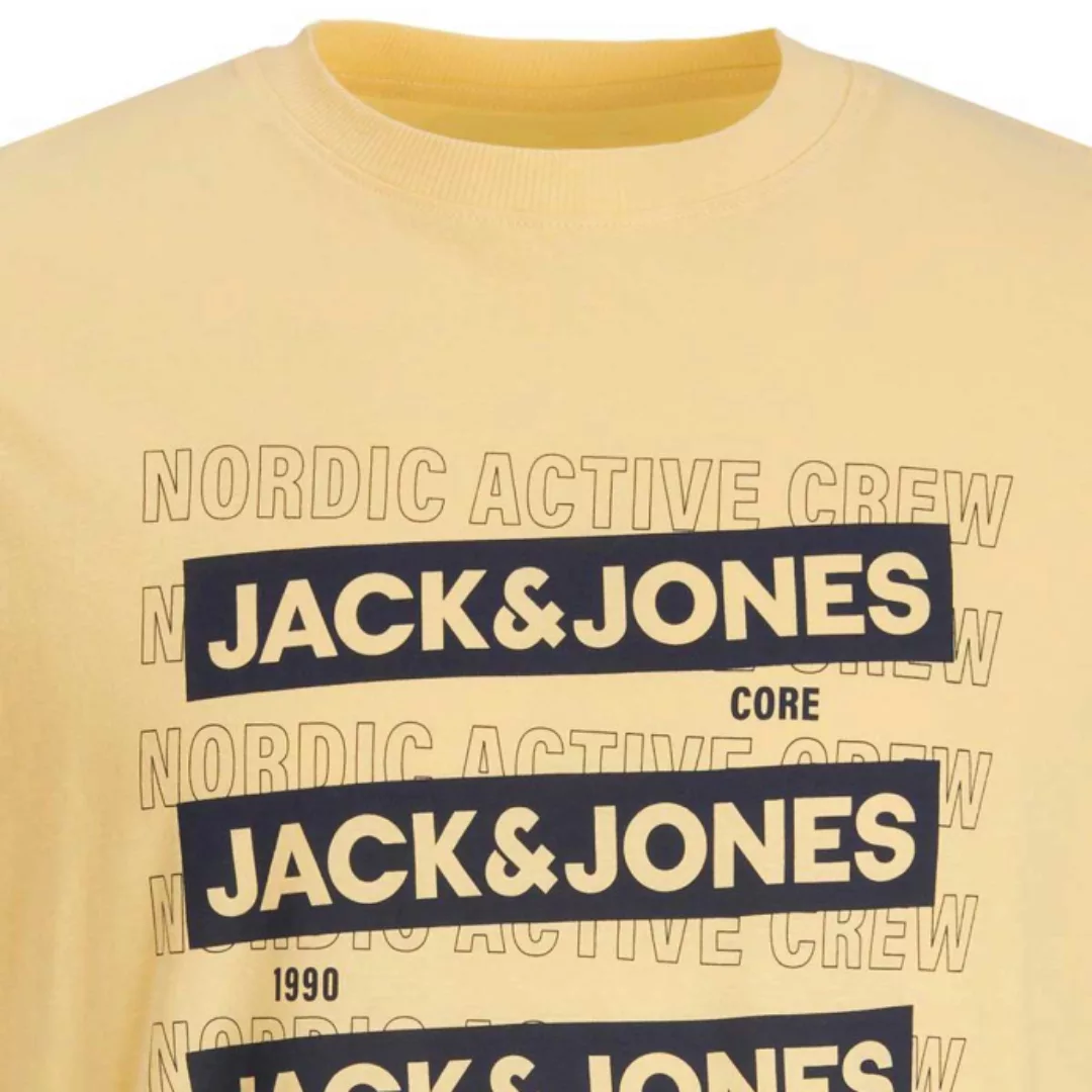 Jack&Jones T-Shirt mit Label-Print günstig online kaufen