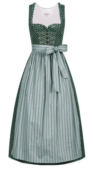 Nübler Dirndl Damen Dirndl lang im Landhausstil, Rocklänge 90cm (Dirndl Set günstig online kaufen