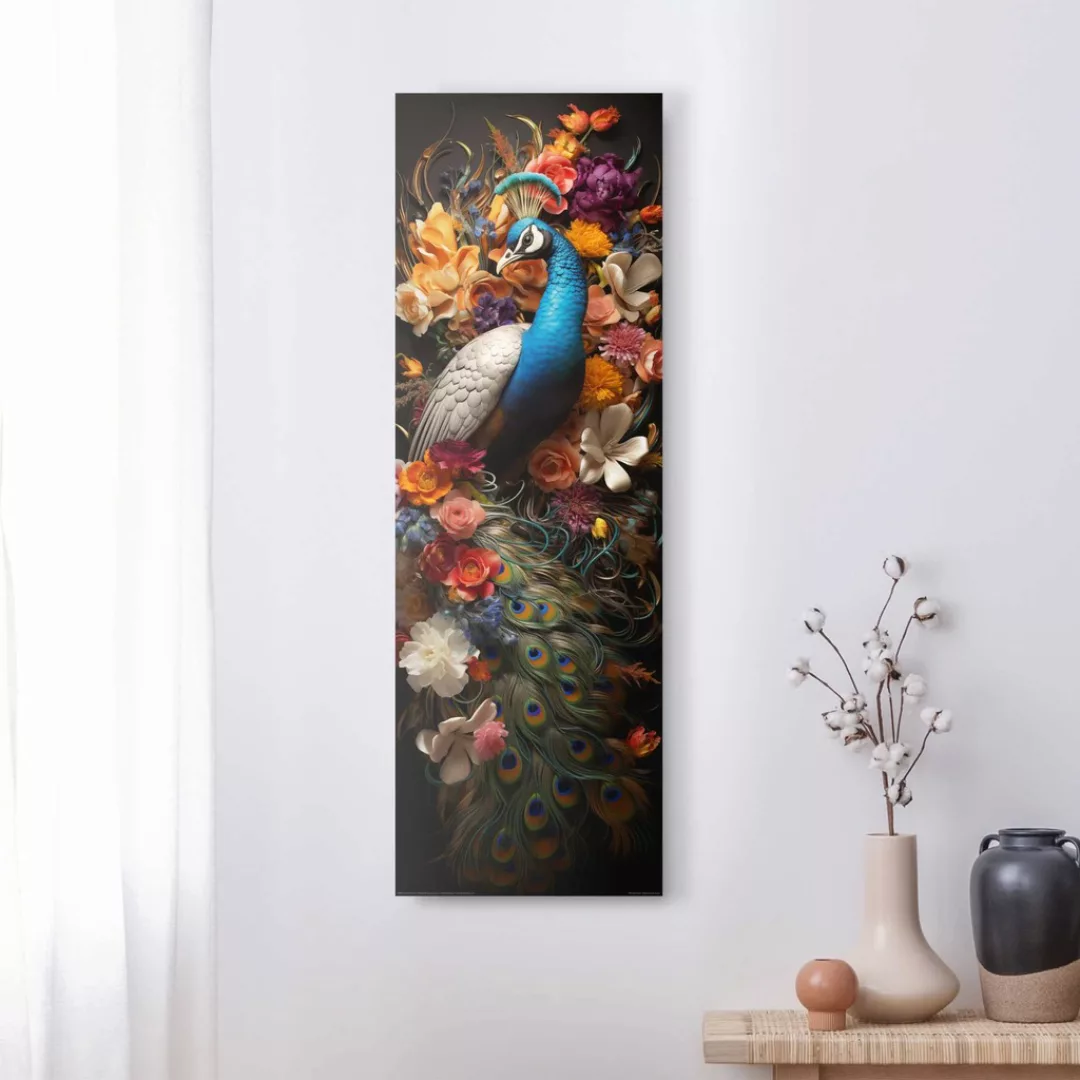 Reinders Deco-Panel "Colourful Peacock" günstig online kaufen